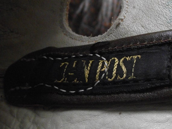 Dan Post Finger Hole Shaft Dark Brown Cowboy Boot… - image 8