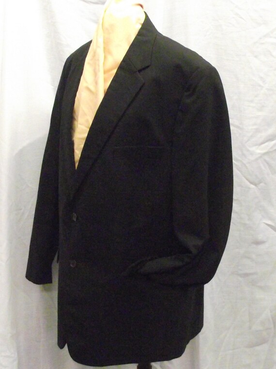 Etienne Aigner Black Woolmark Wool Sports Jacket … - image 3