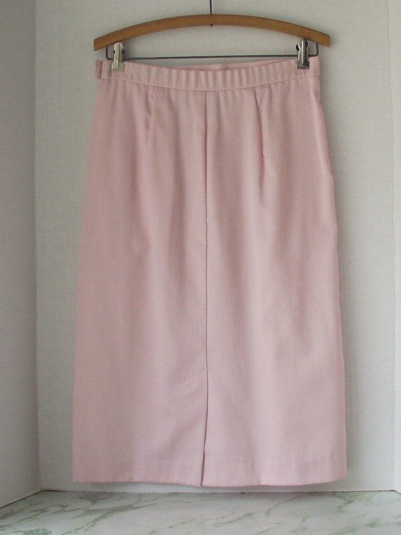 Dusty Rose Pink 2 Piece Skirt Suit by Koret Petit… - image 3