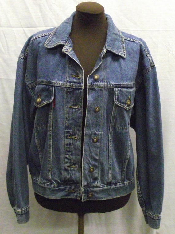 Bugle Boy Denim Blue Jean Jacket 1980/90’s Women’s