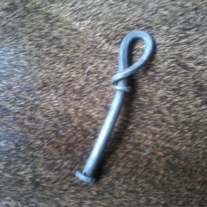 Hand Forged Nail Pipe Tamper
