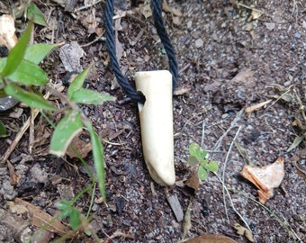 Deer Antler Tine Pendant