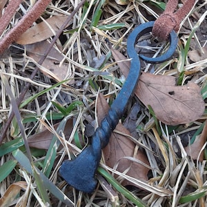 Forged Steel Mjolnir Amulet