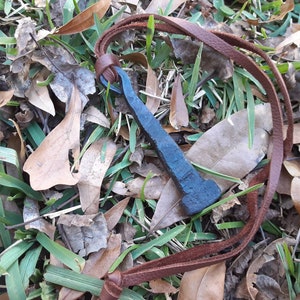 Forged Steel Mjolnir Amulet