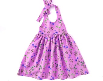 Madison girls dress pattern, PDF. 12m-12y