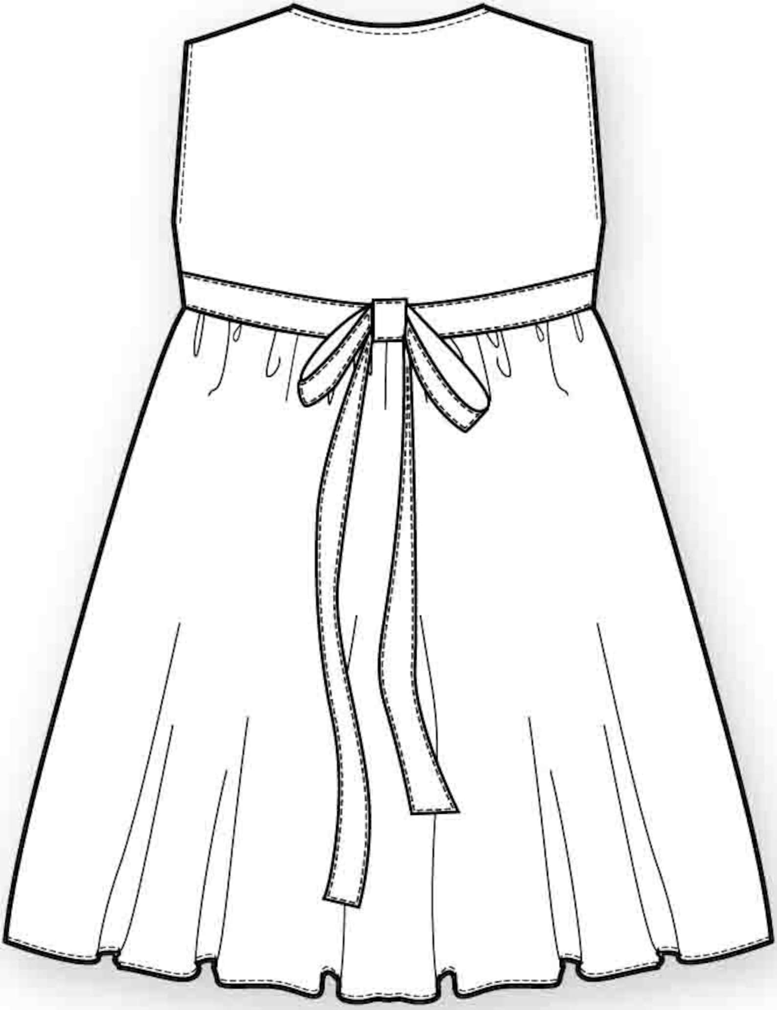 Toddler Dress Pattern PDF Digital. 0m6y Etsy