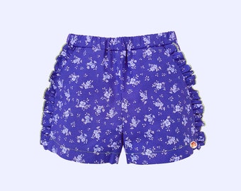 Easy kids shorts pattern.  East Cape sewing PDF pattern for boys, girls. Sizes 0 months -13 years