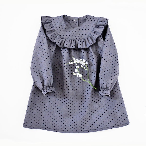 Baby girl dress pattern. 0m-6y