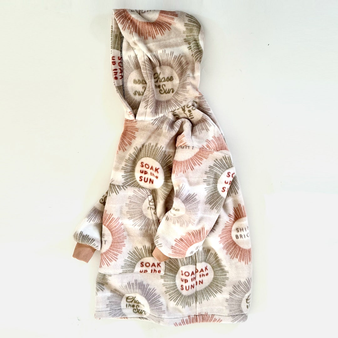 Snuggie Sewing PDF Pattern for Toddlers, Girls, Boys, Men, and Women