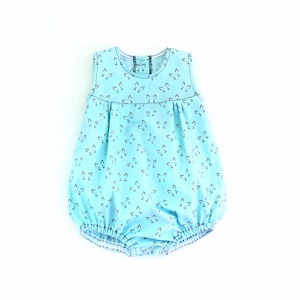 Babyjongen, meisje romper patroon. Bubble romper naaien PDF-patroon voor peuters, baby's, pasgeborenen. Maten 0m-4j