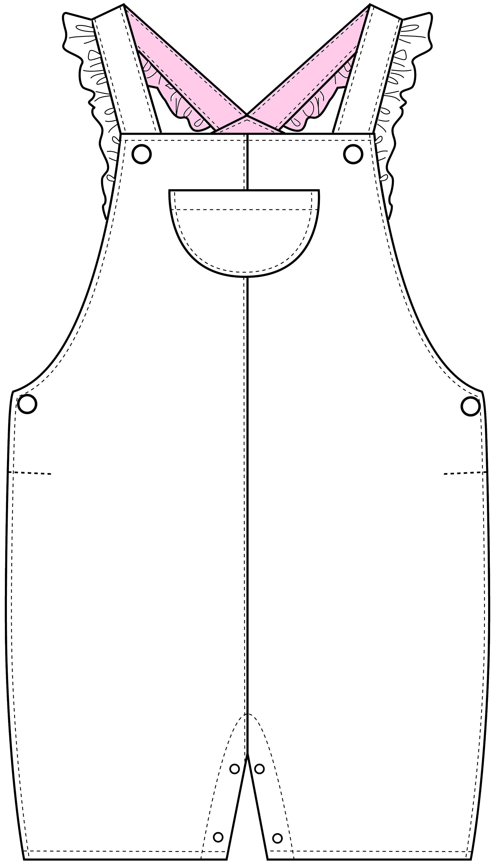 Baby Dungaree Pattern for Boys and Girls. Pattern Bundle 0 Etsy