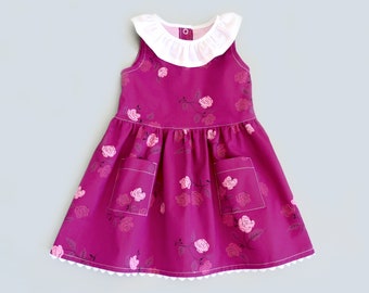 Lena dress PDF sewing pattern.