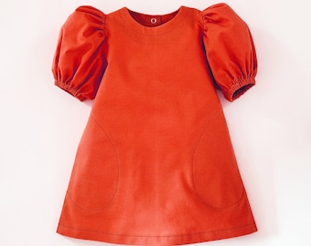 Alexandra PDF dress pattern for girls.