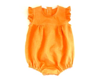 Nantucket baby romper pattern for girl or boy. Bubble shortie sewing PDF pattern for toddler, infant, newborn. Sizes 0m-4y