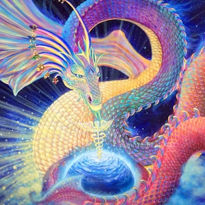 Diamond Painting Marvel Dragon 002, Full Image - Painting