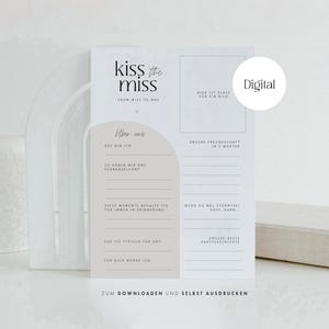 Schede da compilare Jga | Stampabile | A4 // A5 // A6