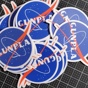 NASA Inspired Gunpla Sticker