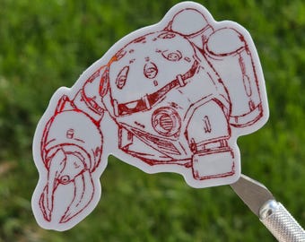 Z Gok - Holographic Sketch Sticker