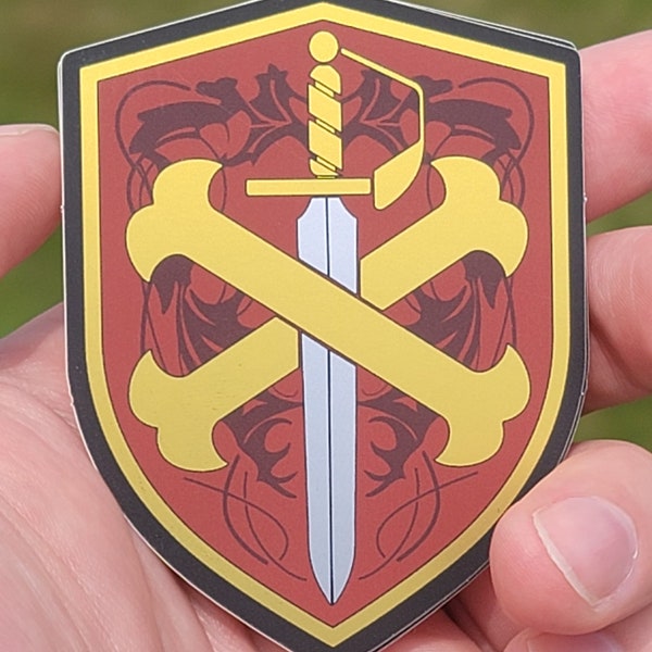 Gundam Crossbone - Crossbone Vanguard Space Pirate Logo Sticker