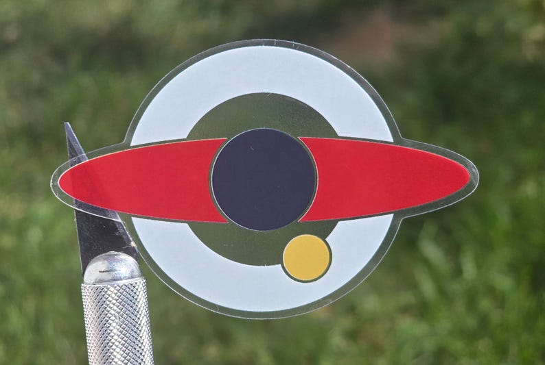 AEUG Logo Sticker - Clear Backing - Etsy
