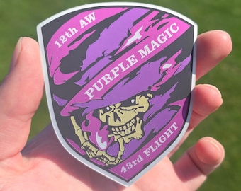AC8 Inspired Sticker - Purple Magic Flight
