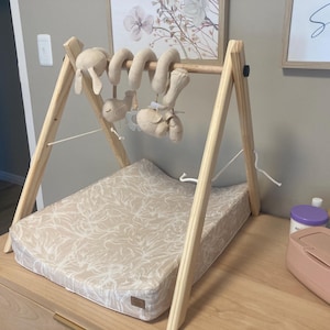 Baby Gym, Wooden Baby Play Gym, Wood Activity Gym, Baby Gym Frame, Gift For New Parents, Baby Shower Gift