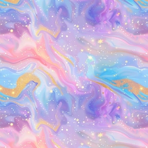 Gradient Pastel Color Purple Pink Pattern Cotton Fabric-Gradient Pink Pattern Fabric Sold by Half Yard