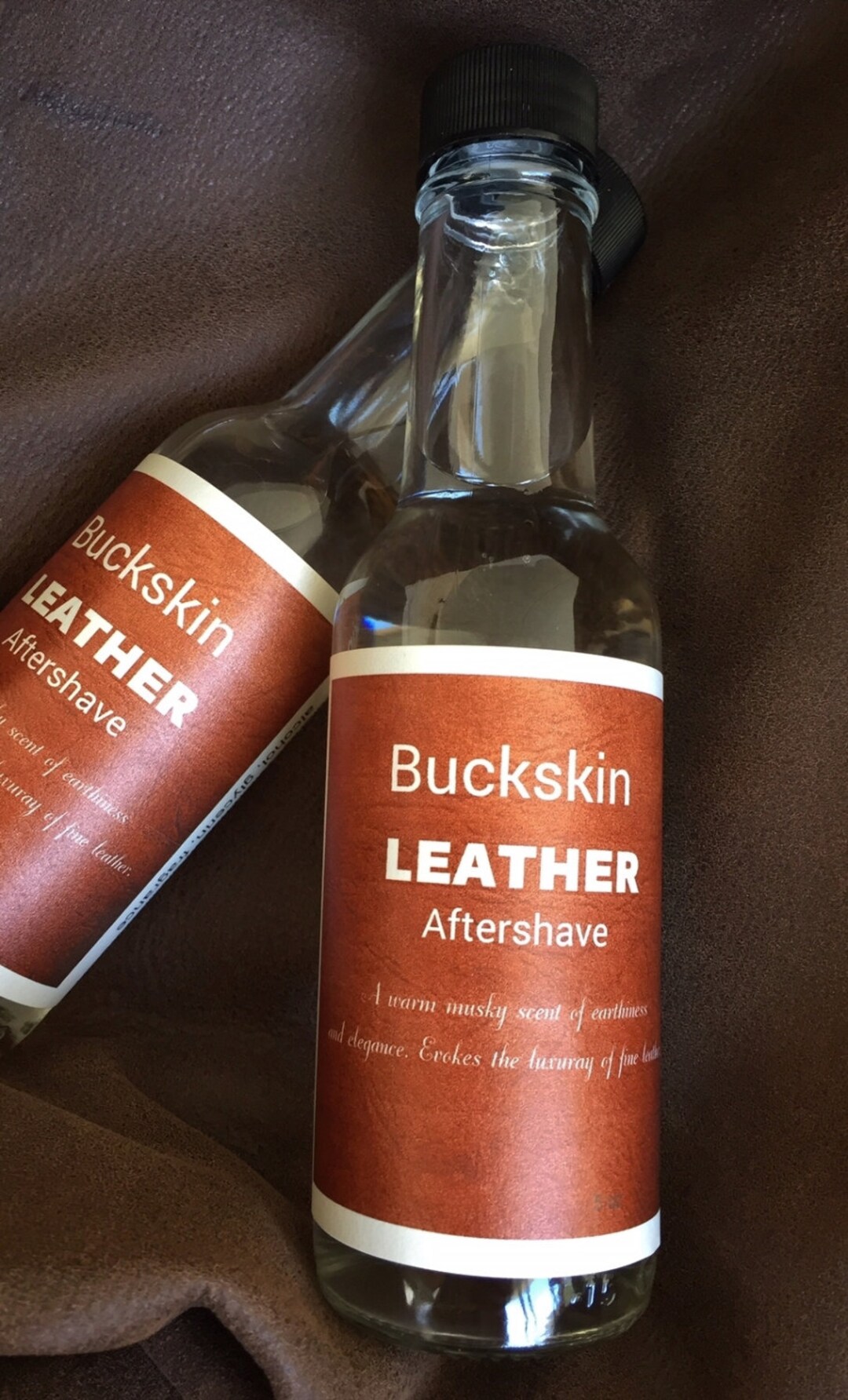 Buckskin Leather Aftershave Musky Earthy Luxury Leather Etsy