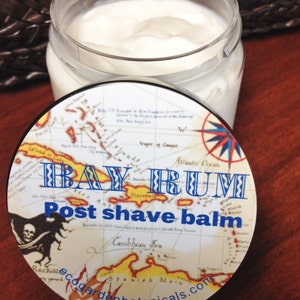 Bay Rum Shaving  Balm - Pre and Post Shave