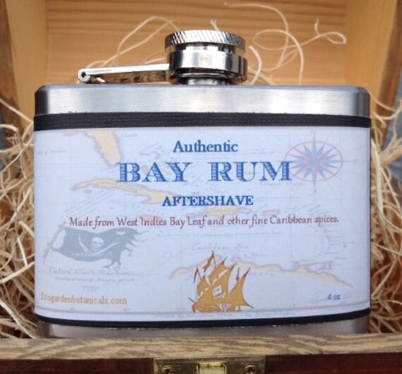 Authentic Bay Rum Aftershave Etsy