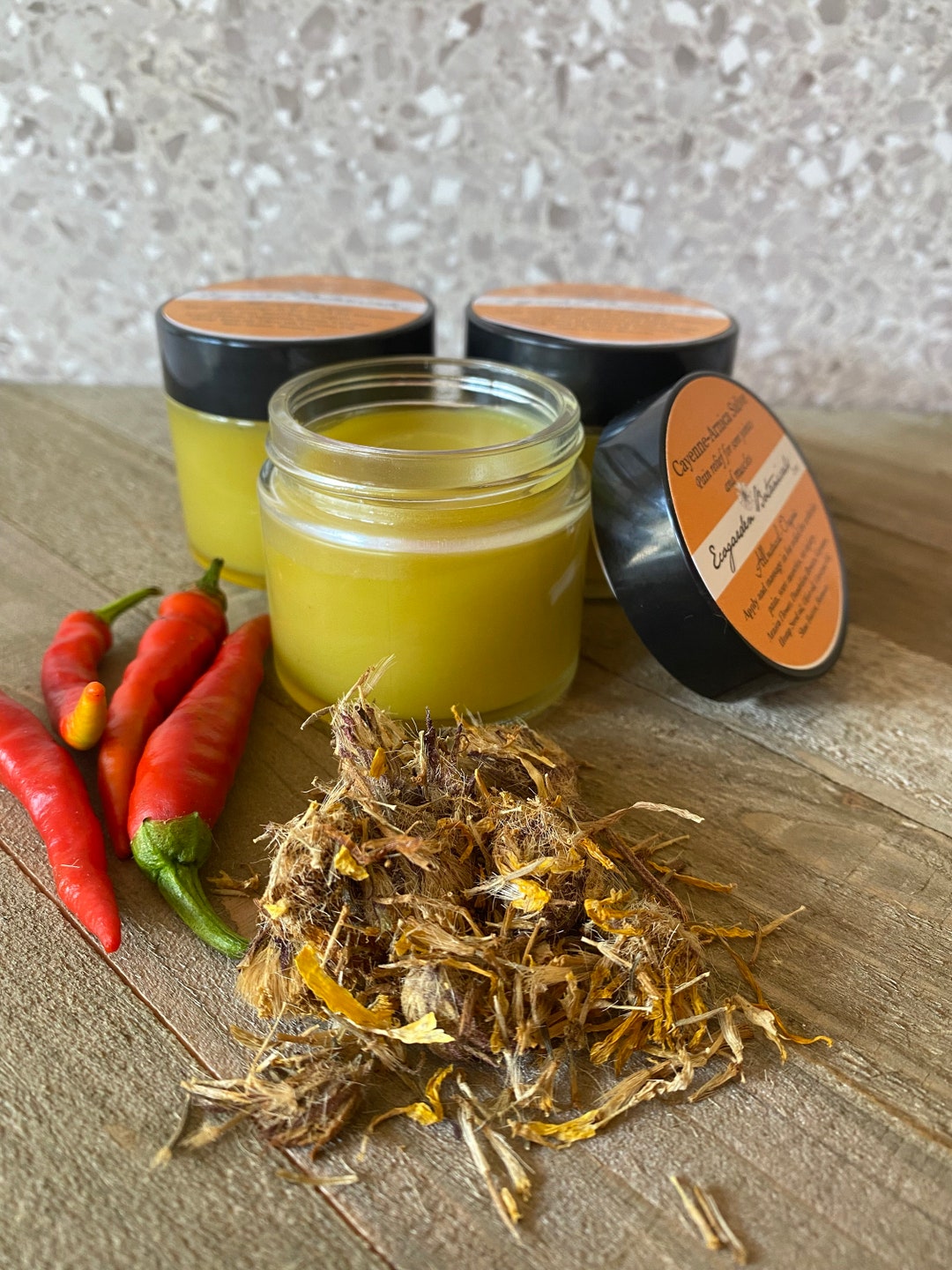 Cayenne Arnica Flower Pain Relief Ointment Backache Ointment Sore