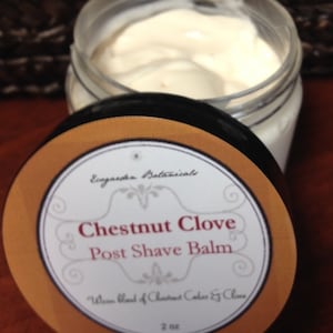 Chestnut & Clove Post Shave Balm