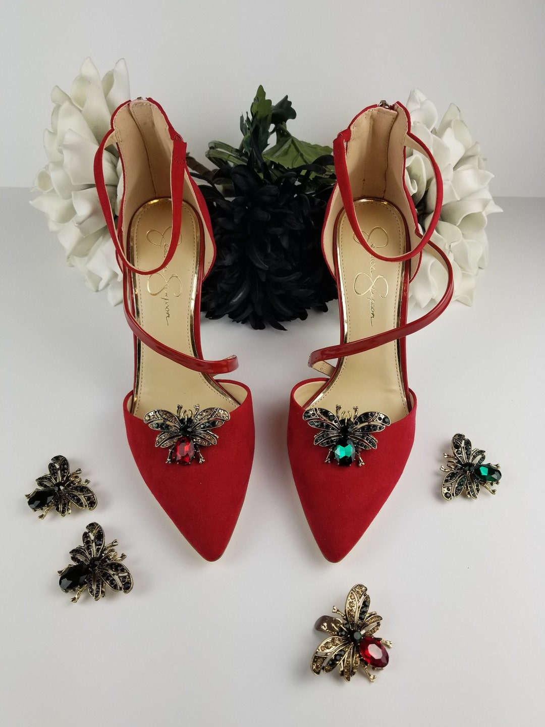 Shoe Clips, Bee Shoe Clip,rhinestone Shoe Clip Etsy