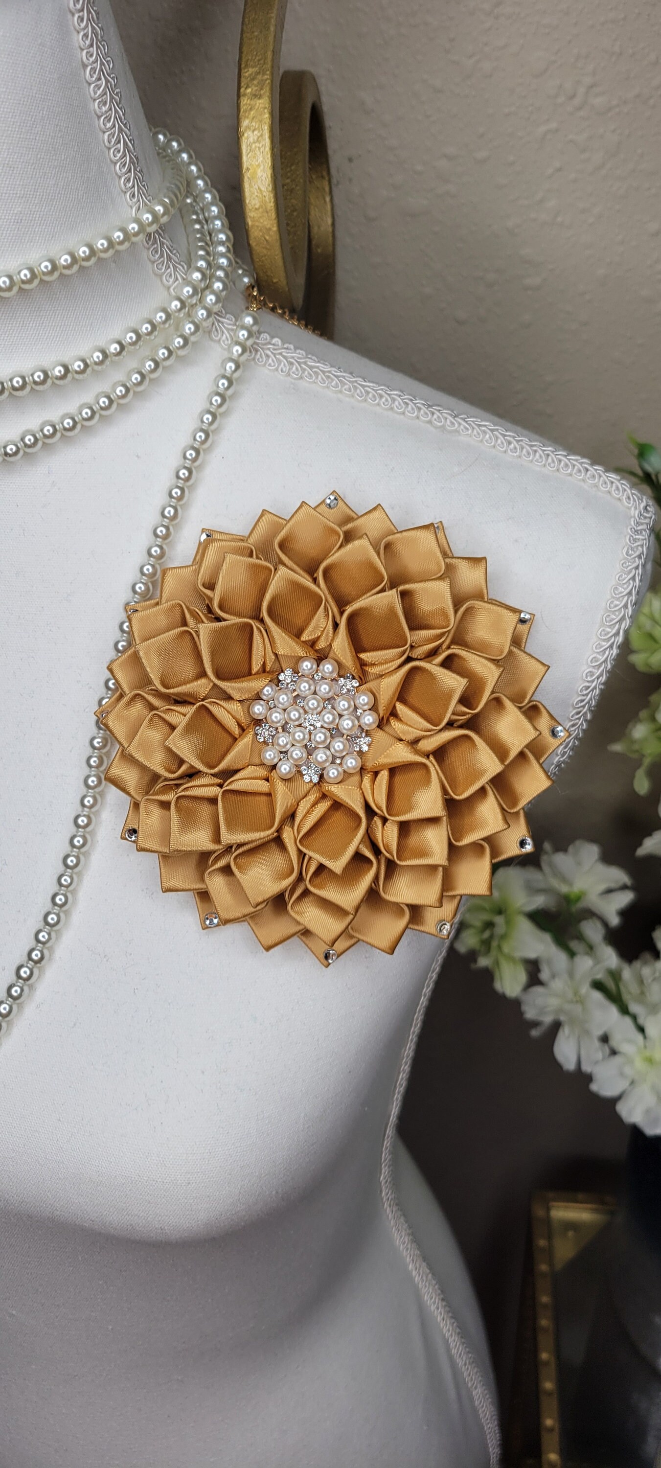 50th Gold Anniversary Dress - Etsy