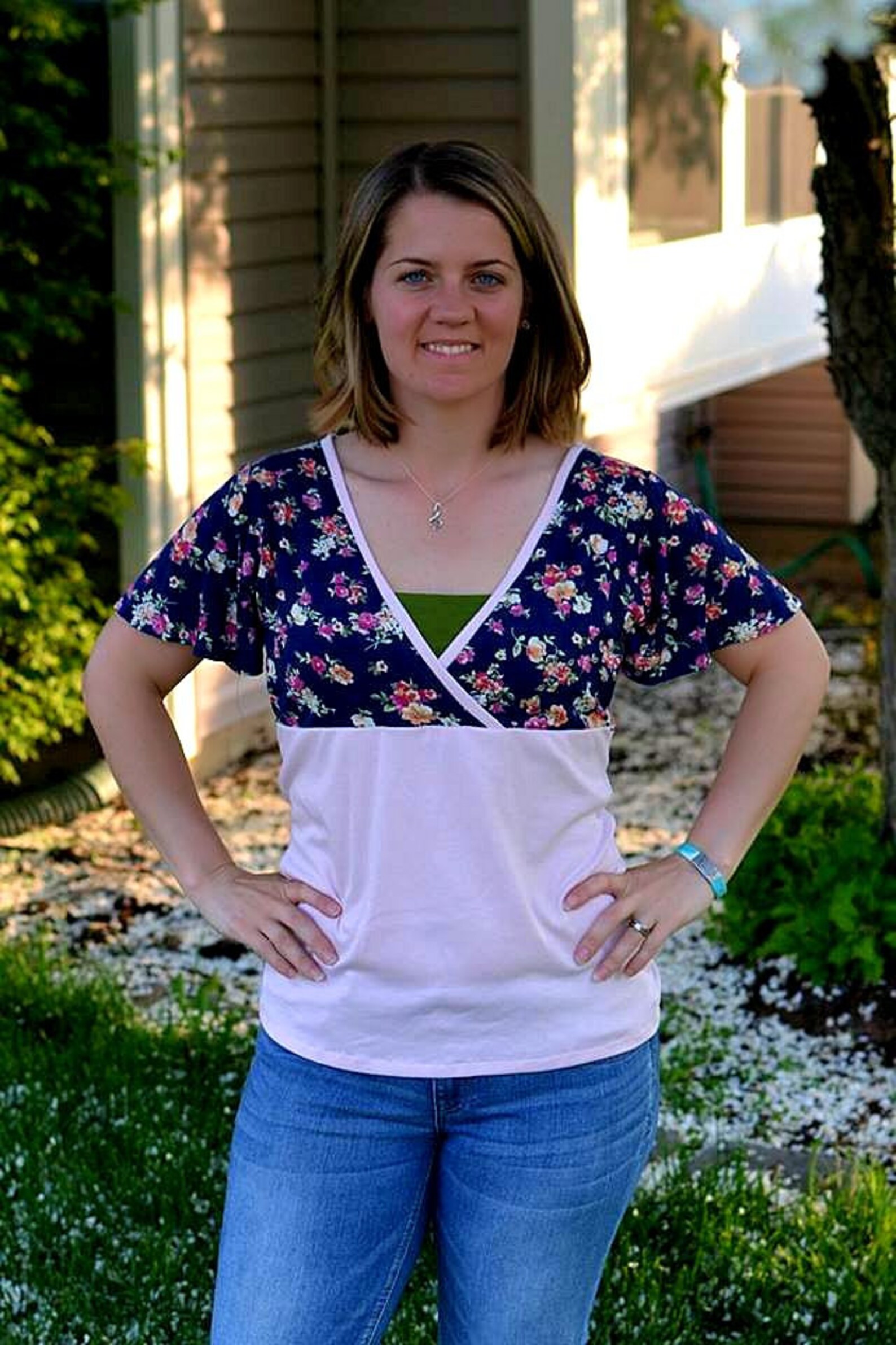 The Felicity Flutter Top PDF Sewing Pattern - Etsy