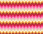 Fox Field Pointed Lace sunrise FQ or more Tula Pink fabric OOP HTF