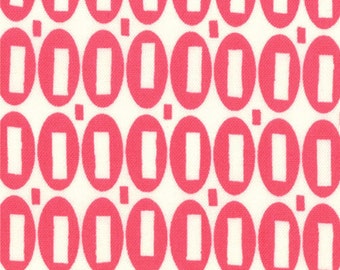 American Jane Pezzy Print hot pink moda fabrics Long Quarter Yard