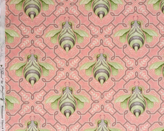 cotton fabric OOP Bumble Cotton candy Cloud Sorbet by Tula Pink