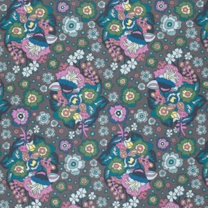 Folk Song - Fat Quarter or more - Baby Bouquet dusk - Anna Maria Horner oop htf