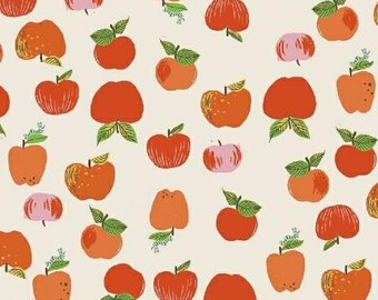 Heather Ross FQ or more Apples red Kinder Windham fabrics OOP HTF