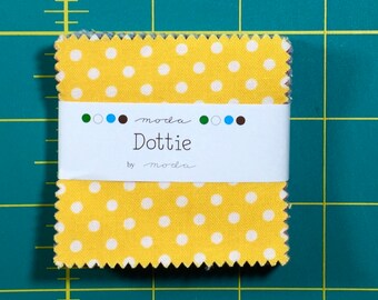 Dottie MINI Charm Pack moda fabrics oop htf