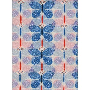 Beauty Shop Good Luck blue - FQ or more - Melody Miller Cotton + Steel fabric oop htf
