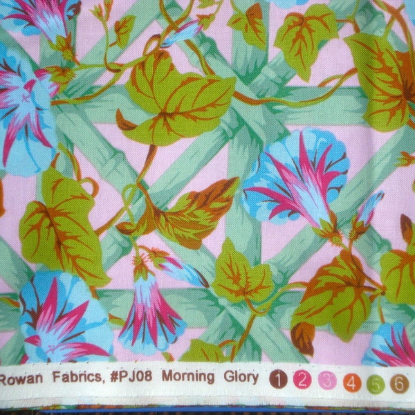 Phillip Jacobs FQ or more Morning Glory pink PJ 08 Rowan Fabrics oop htf