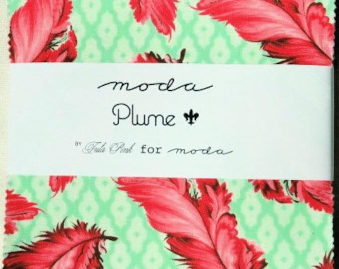 Tula Pink Plume Charm Pack Moda Fabrics Etsy