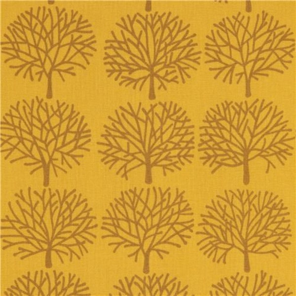 Ghastly Forest gold FQ or more Alexander Henry fabric 2009