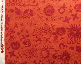 Sun Print Corsage clementine FQ or more 2013 Alison Glass Andover fabrics