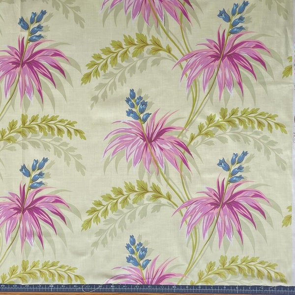 Amy Butler FQ or more Ginger Bliss spiky flowers lemon oop htf fabric D987-305
