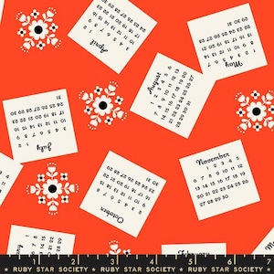 Tomato Tomahto - FQ or more - Kim Kight - Calendar ruby - Ruby Star Society - oop htf