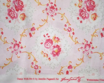 Jennifer Paganelli Kayla pink Dance with Me Sis Boom fabric FQ or yardage