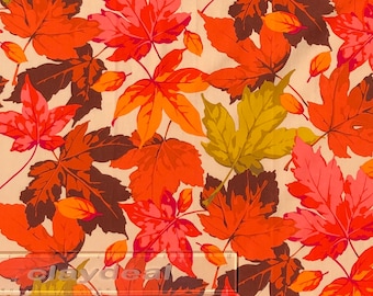 Autumn Medley maples natural FQ or more Martha Negley Rowan fabrics OOP HTF